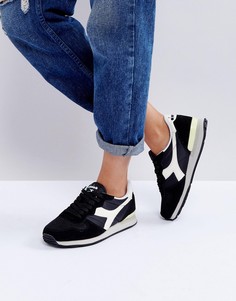 Черные кроссовки Diadora Camaro - Черный