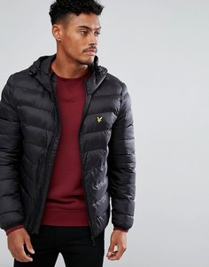 Черная легкая дутая куртка Lyle &amp; Scott - Черный