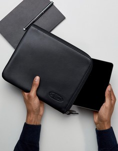 Черный кожаный чехол для Ipad от Eastpak - Красный