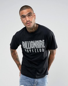 Черная футболка с логотипом Billionaire Boys Club - Черный
