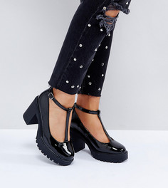 Туфли на каблуке для широкой стопы ASOS ONLY ONE - Черный