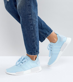 Голубые кроссовки adidas Originals NMD R1 - Синий