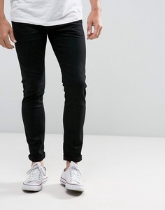Эластичные зауженные джинсы Esprit - Черный