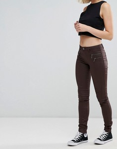Облегающие джинсы с покрытием Only Olivia - Черный