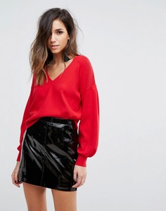 Джемпер с пышными рукавами Miss Selfridge - Мульти