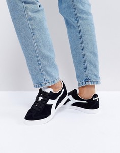 Черные кроссовки Diadora B.Original - Черный