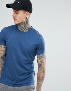 Синяя базовая футболка Jack Wills Sandleford - Синий