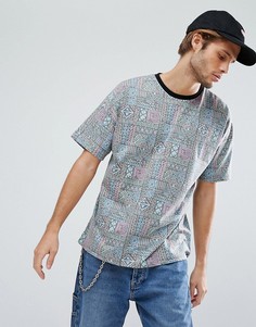 Оверсайз-футболка с принтом в стиле 90-х ASOS - Мульти