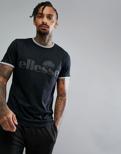 Черная футболка с логотипом Ellesse Sport - Черный