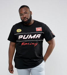 Футболка с принтом на спине Puma PLUS Speedway эксклюзивно для ASOS 57659501 - Черный