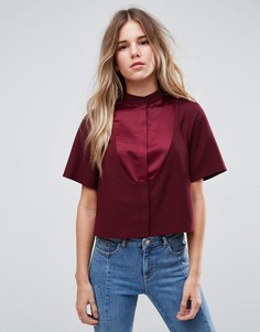 Укороченная блузка ASOS - Красный