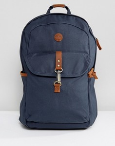 Темно-синий рюкзак с кожаной отделкой Timberland Walnut Hill 20 л - Темно-синий