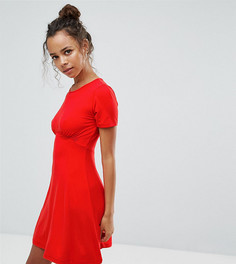 Чайное платье мини ASOS PETITE Ultimate - Красный