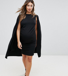 Платье с кружевным краем Bluebelle Maternity - Черный