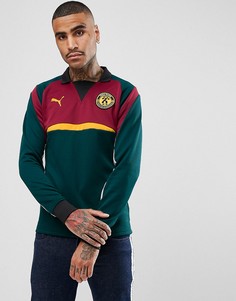 Зеленый лонгслив Puma x Daily Paper 57416673 - Зеленый