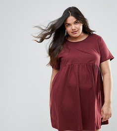 Свободное платье ASOS CURVE - Красный