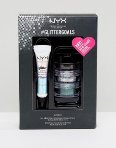 Набор основ под макияж с блестками NYX Professional Make Up эксклюзивно для ASOS - Mermaid - Мульти