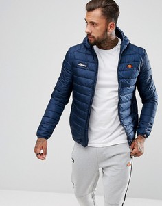 Темно-синяя дутая куртка с капюшоном Ellesse - Темно-синий
