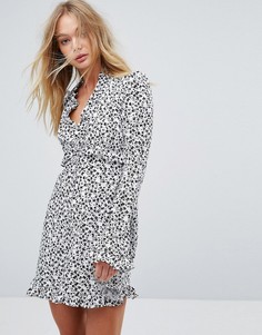 Платье с принтом и оборками Millie Mackintosh - Мульти