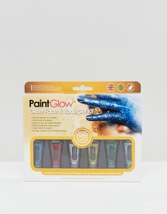 Набор гелей с блестками для лица и тела PaintGlow - Мульти Beauty Extras