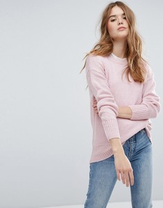 Длинный джемпер New Look - Розовый
