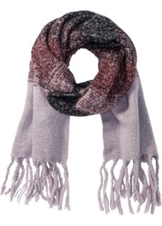 Длинный шарф (дымчато-розовый/красно-коричневый) Bonprix