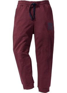 Трикотажные брюки (темно-бордовый) Bonprix