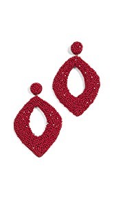 Deepa Gurnani Erte by Deepa Gurnani Kate Earrings