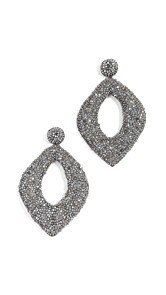 Deepa Gurnani Erte by Deepa Gurnani Kate Earrings