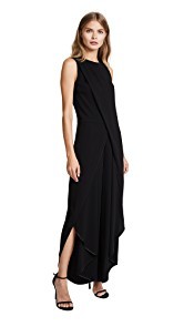 Halston Heritage Draped Jumpsuit