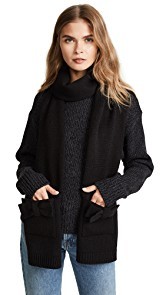 Kate Spade New York Half Bow Muffler Scarf