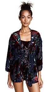 Only Hearts Red Rose Kimono
