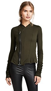 Rick Owens Lilies Long Sleeve Zip Jacket