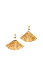 Shashi Mia Fan Tassel Earrings
