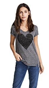 SUNDRY Heart Tee