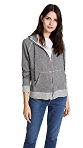 SUNDRY Love Me Truly High Neck Hoodie