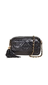 What Goes Around Comes Around Chanel Diamond Camera Bag (Previously Owned)