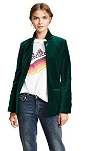 Zadig &amp; Voltaire Volly Velvet Blazer