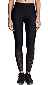 Terez Star Laser Cut Leggings