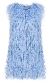 Жилет из меха тибетской овцы Virtuale Fur Collection