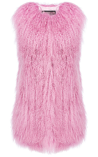 Жилет из меха тибетской овцы Virtuale Fur Collection