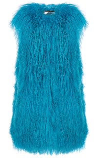 Жилет из меха тибетской овцы Virtuale Fur Collection