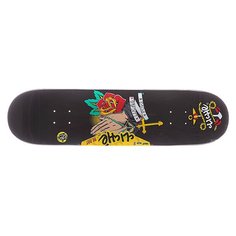 Дека для скейтборда для скейтборда Cliche S5 Puig Sailor Tattoo R7 Black 31.7 x 8.1 (20.6 см)