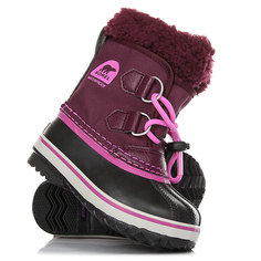 Ботинки зимние детские Sorel Yoot Pac Nylon Purple Dahlia