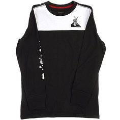 Лонгслив детский Quiksilver Lavalsteeyth Black