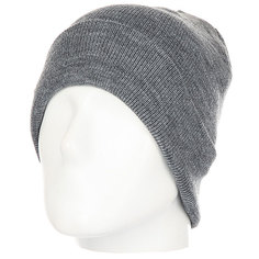 Шапка Quiksilver Brigade Beanie Grey Heather