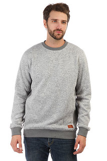 Толстовка классическая Quiksilver Kellercrew Light Grey Heather