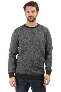 Толстовка классическая Quiksilver Dark Grey Heather Kellercrew