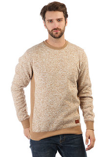 Толстовка классическая Quiksilver Kellercrew Oatmeal Heahter
