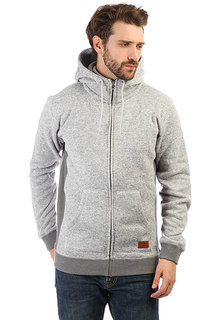 Толстовка классическая Quiksilver Kellerzip Light Grey Heather